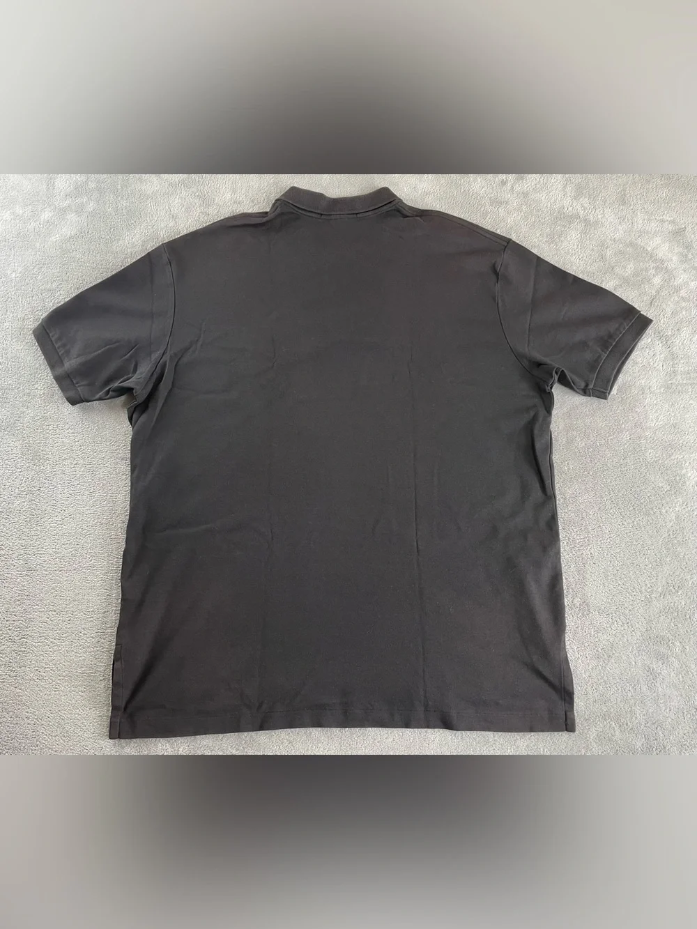 Polo Ralph Lauren Polo Shirt Men’s XL Black Red Pony Preppy SS Cotton •mark